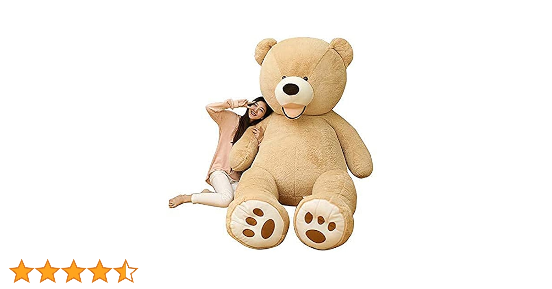 超特大❣️くまのぬいぐるみ Amazon.co.jp: MIXUS ぬいぐるみ 特大/くま ぬいぐるみ